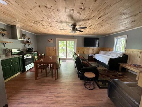 Rail Trail Retreat! Recently remodeled cozy home on Snowmobile/ATV Trail!
