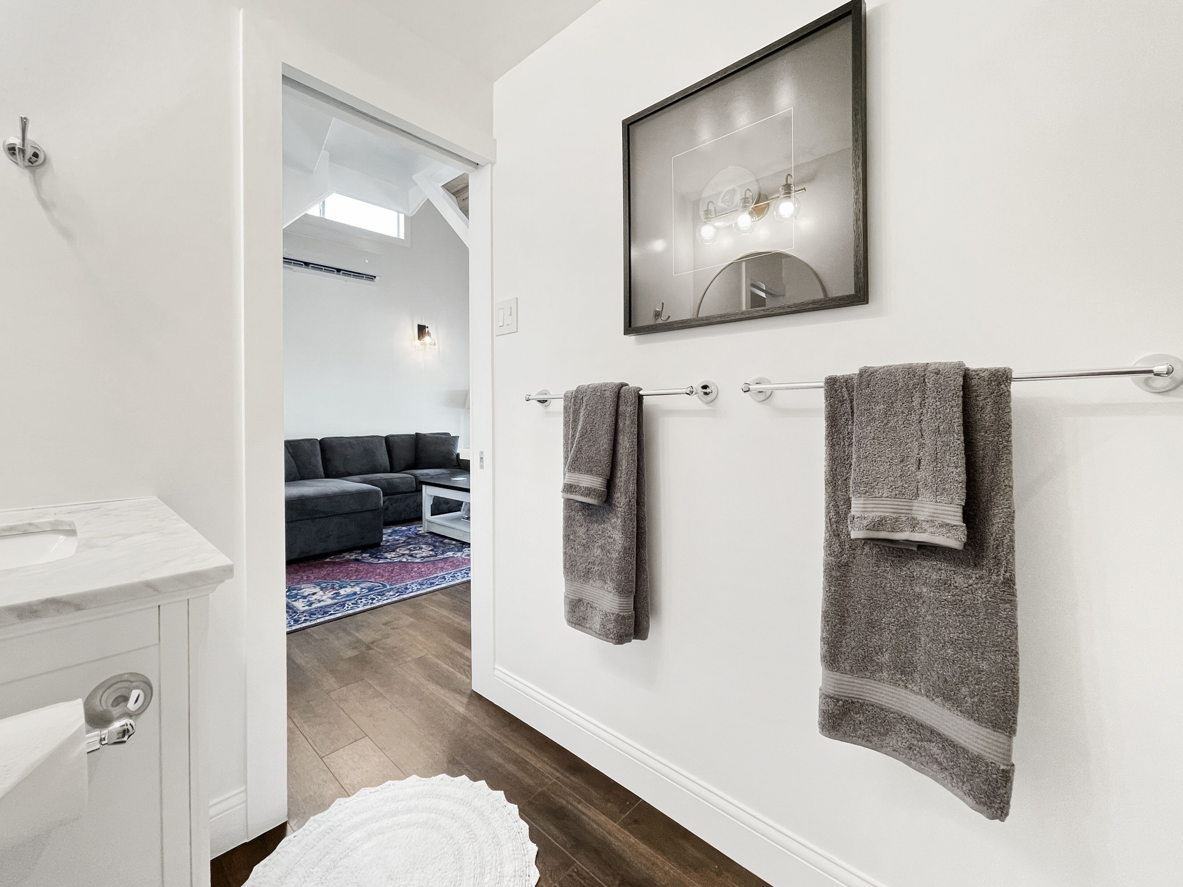 淋浴設備、風筒、提供毛巾、番梘