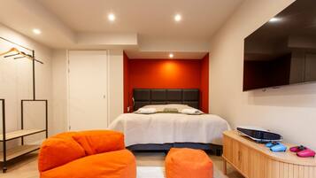 6 chambres, accès au Wi-Fi (inclus), literie fournie