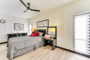 2 quartos, escrivaninha, Wi-Fi, roupa de cama