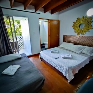 1 quarto, roupa de cama