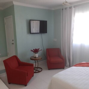1 Schlafzimmer, Bügeleisen/Bügelbrett, Bettwäsche