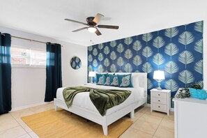 2 chambres, fer et planche à repasser, lit parapluie, Wi-Fi gratuit