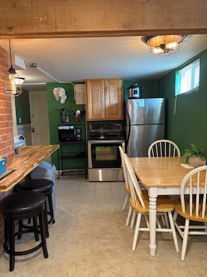 Fridge, microwave, oven, stovetop - Cozy 4BR Home – Two Living Spaces & Great Access (Clearfield)