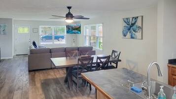 Smart TV, video games, foosball