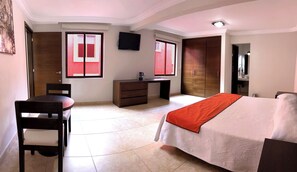 Standardzimmer, 1 King-Bett | Schreibtisch, kostenloses WLAN, Bettwäsche