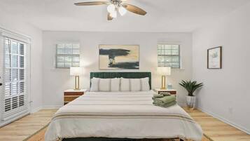 4 habitaciones, tabla de planchar con plancha y wifi gratis