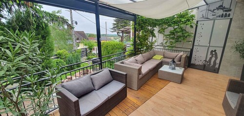 Casa vacacional con aire acondicionado, internet y uso gratuito de bicicletas