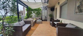 Holiday home with air conditioning, internet and free use of bicycles