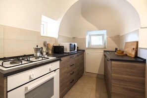 Microwave, oven, stovetop