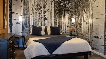 2 makuuhuonetta, silitysrauta/-lauta, vauvan matkasänky, ilmainen Wi-Fi