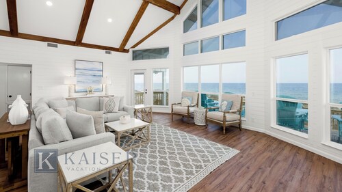 Modern Beach Front Home with Private Beach Access | Trillion Dollar View by Kaiser