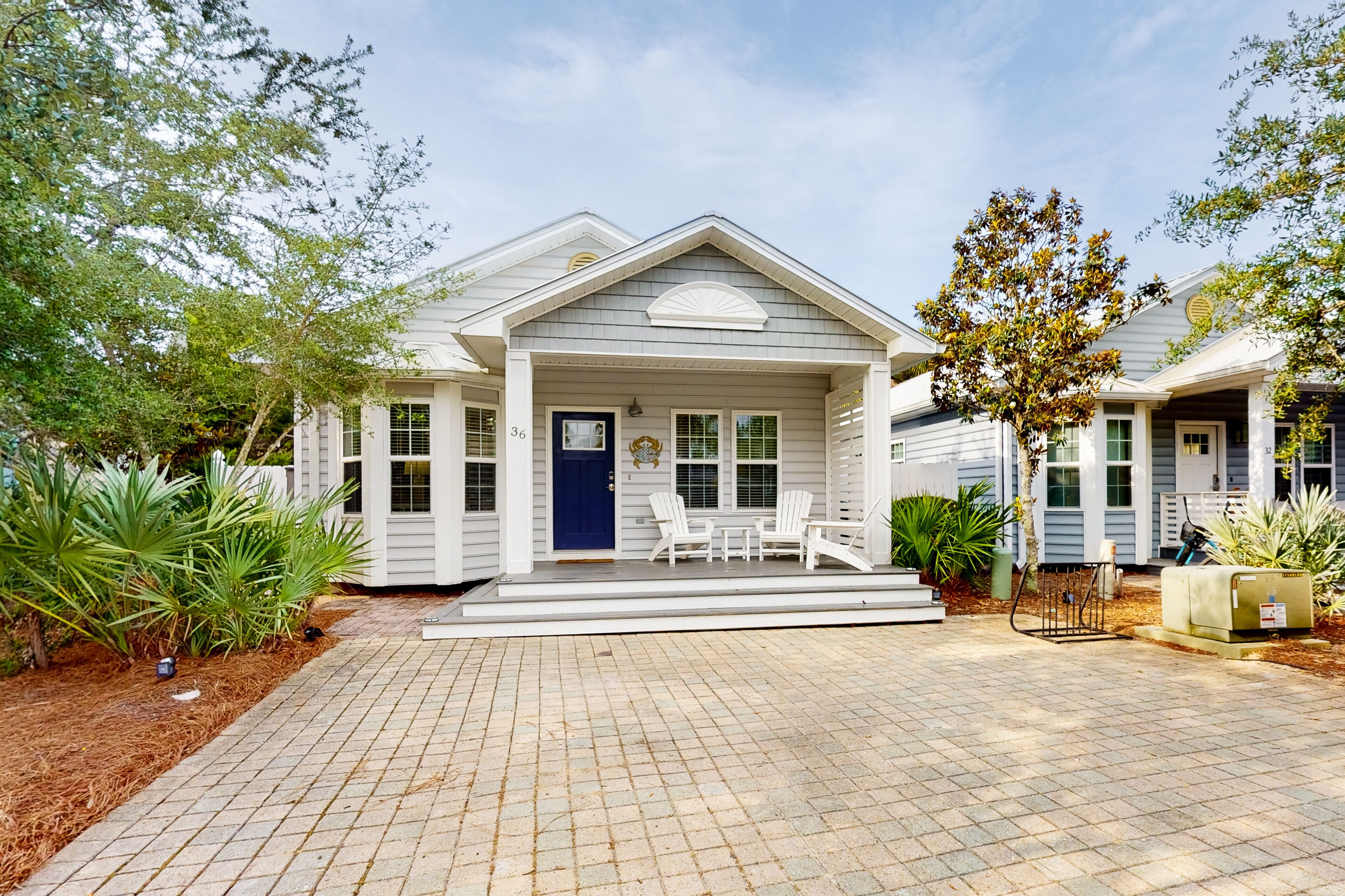 Dog-friendly home with pool, patio, & washer/dryer