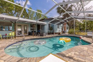 Una piscina climatizada