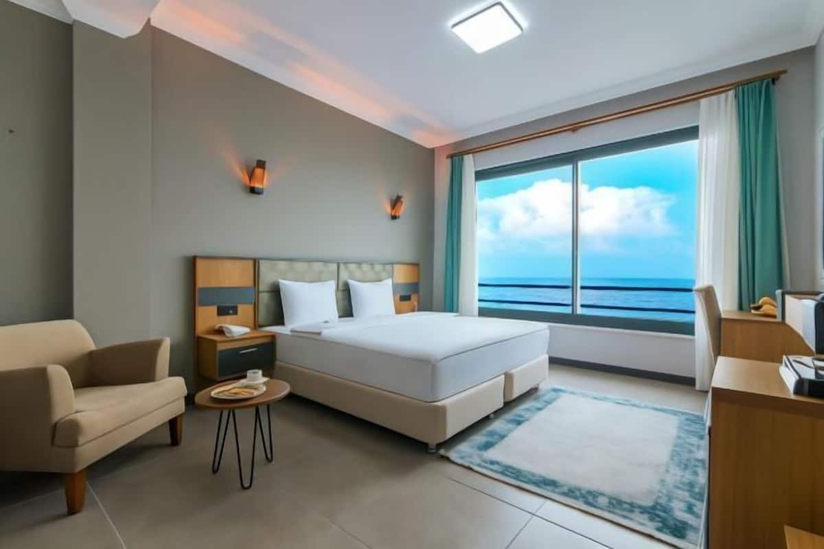 1 chambre, literie de qualité supérieure, minibar, bureau
