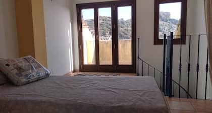 Holiday Home "La Casita Azul" with Mountain View, Private Terrace & Wi-Fi