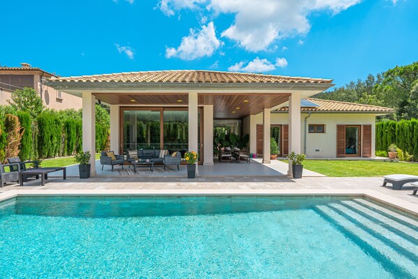 Pool - Villa 'Sa Olivera' with Private Pool, Wi-Fi and Air Conditioning (Crestatx)