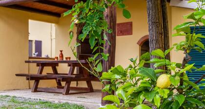 Apartment "Limone - Agriturismo La Fattoria" with Garden & Wi-Fi