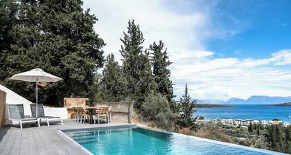 Villa 'Nidri Hills' mit Meerblick, Wi-Fi und Klimaanlage
