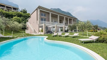 Una piscina riscaldata