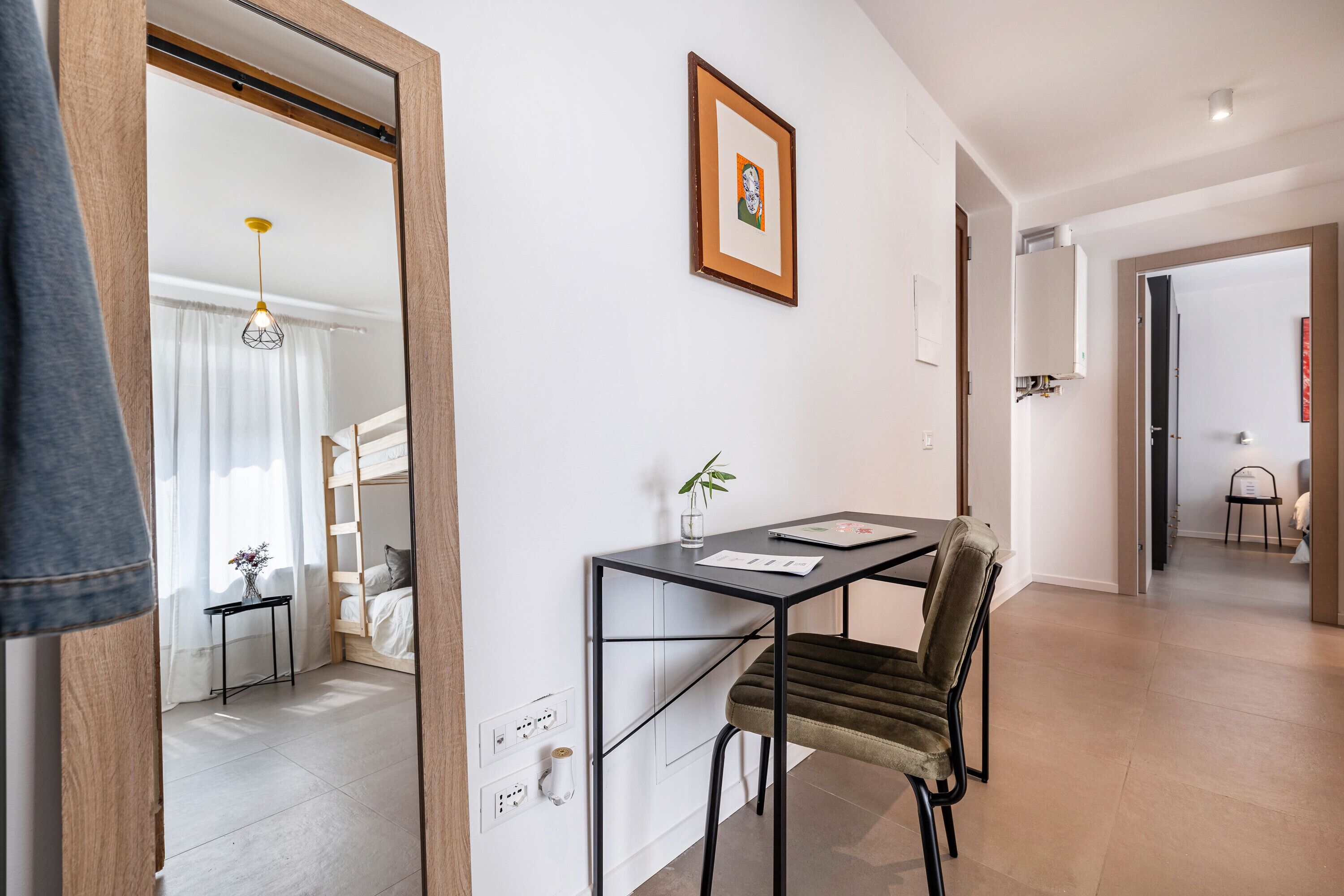 2 camere, ferro/asse da stiro, Wi-Fi gratuito, lenzuola