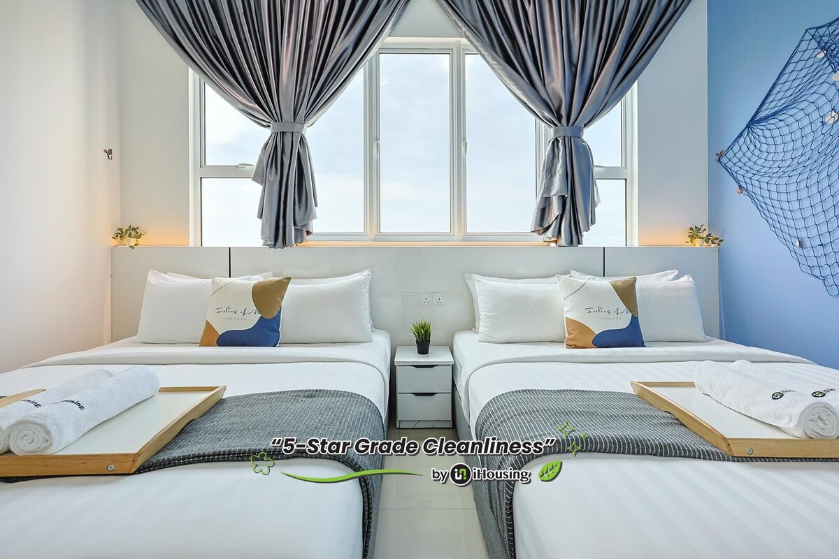 Căn hộ Elite | Bộ trải giường bằng vải cotton Ai Cập, bộ đồ giường cao cấp, bàn 
