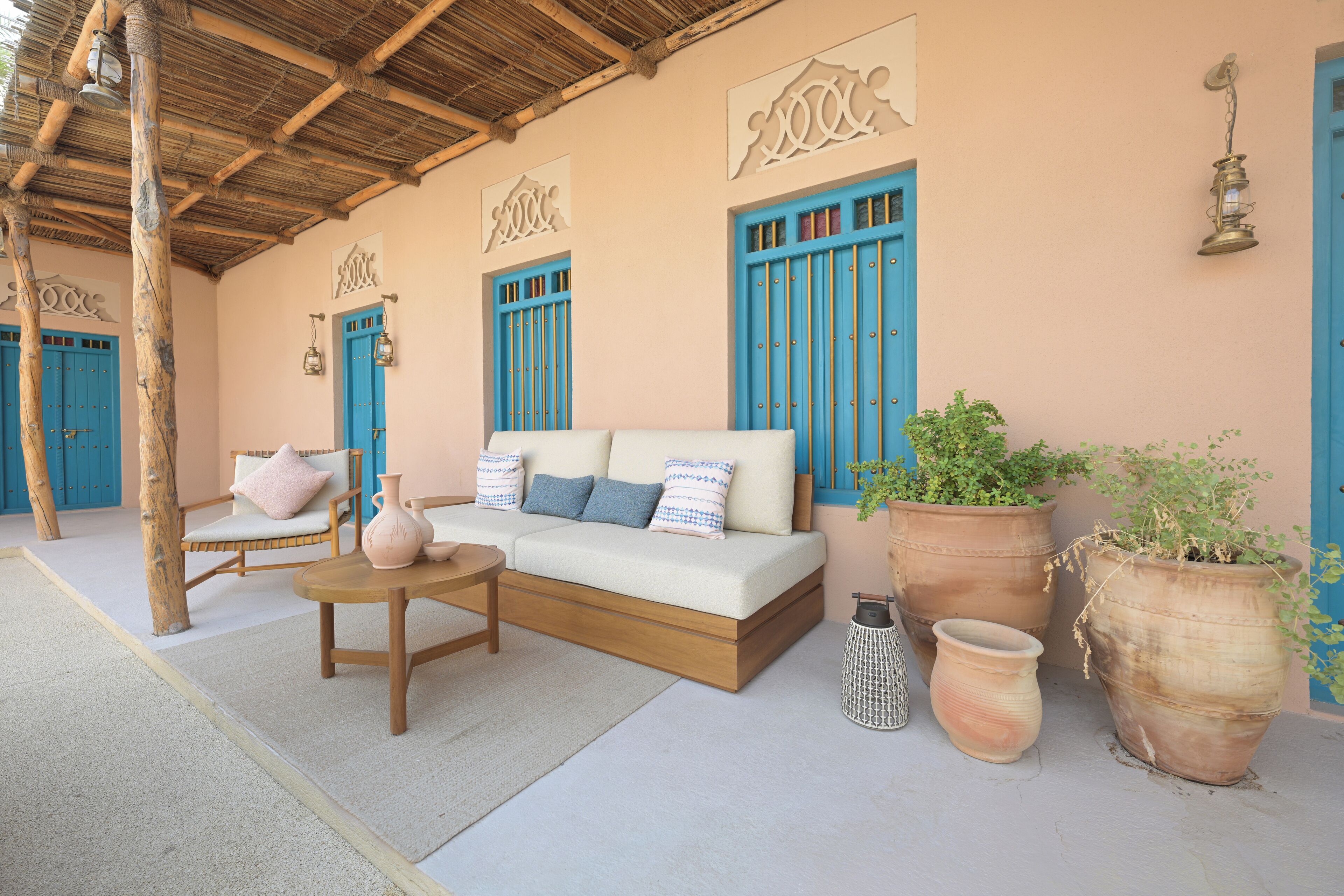 Two Bedroom House | Utsikt mot gårdsplass