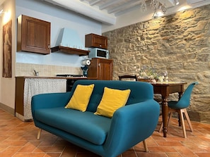 TV, fireplace - Apartment in Cortona with 1 bedrooms sleeps 2 (Cortona)