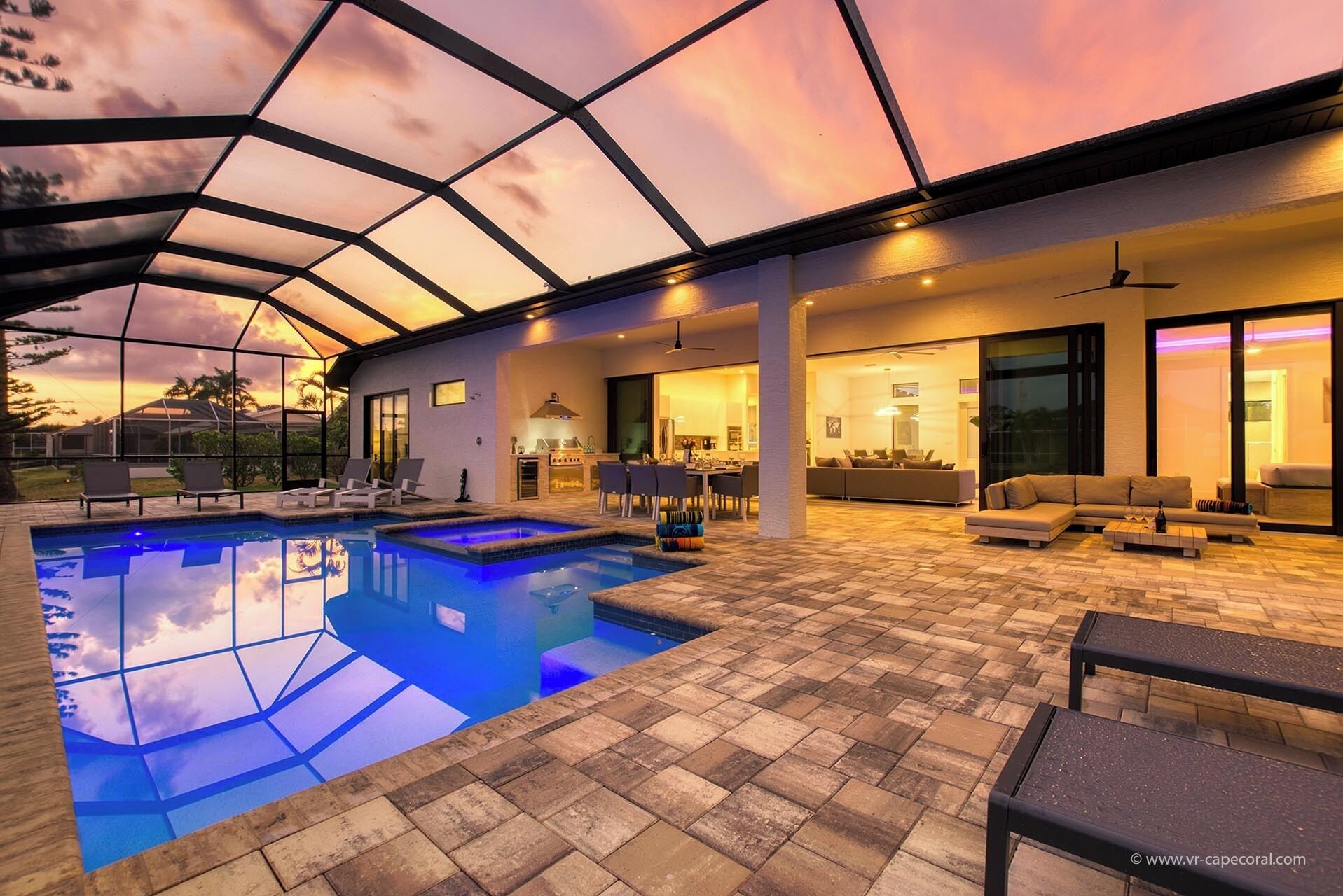 Una piscina climatizada