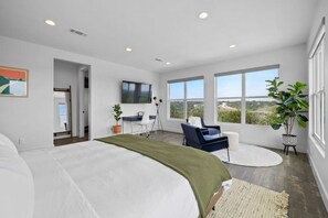 7 makuuhuonetta, työpöytä, silitysrauta/-lauta, ilmainen Wi-Fi