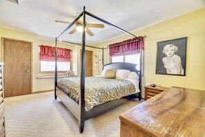 4 habitaciones, escritorio, tabla de planchar con plancha y wifi gratis 