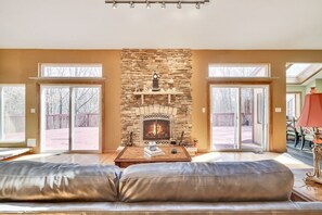 Smart-tv en een kantoor