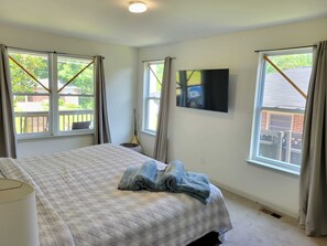 4 chambres, fer et planche à repasser, Wi-Fi, draps fournis