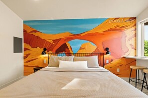 1 habitación, escritorio, wifi y ropa de cama 