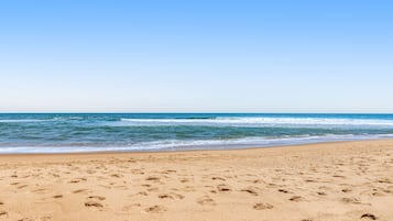 Accommodatie ligt op het strand