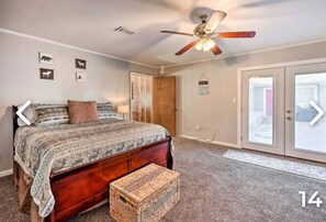 5 bedrooms, desk, iron/ironing board, WiFi - Enjoyable Stay and Play 5BR (Pine Bluff)