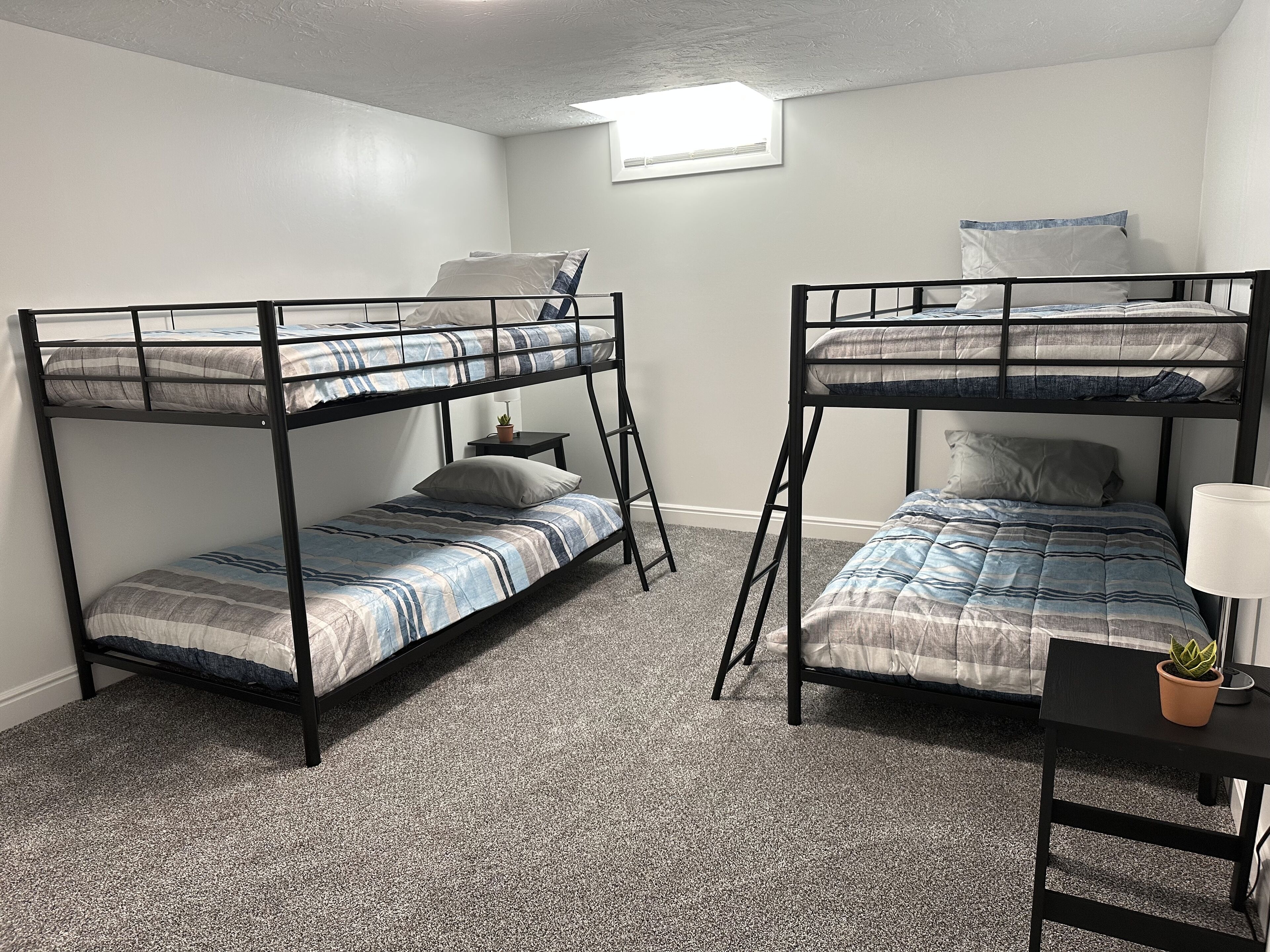 Basement Twin double bunk bed bdrm 4 