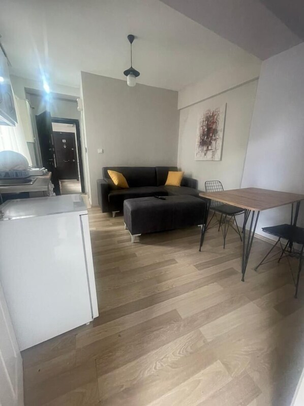Deluxe Condo | Living area