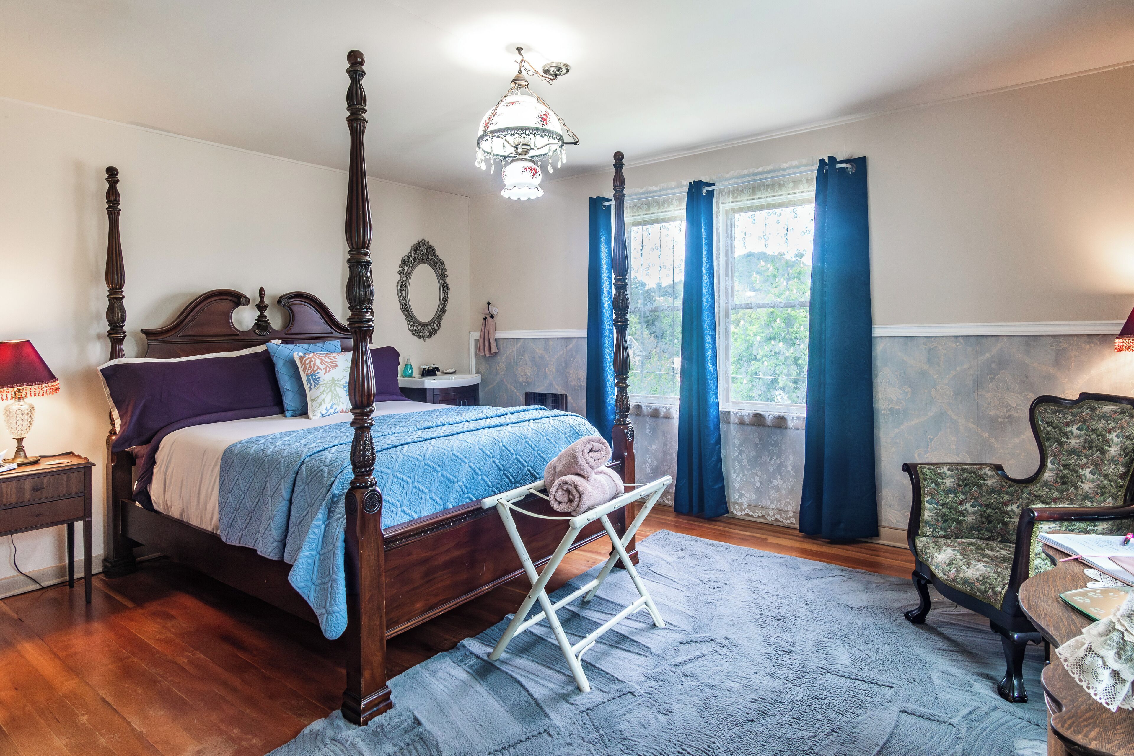 Premium bedding, individually decorated, individually furnished