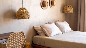 1 غرفة نوم وواي فاي وملاءات أسرّة