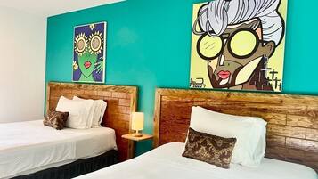 Standard Twin Room | 1 bedroom, individually decorated, iron/ironing board, free WiFi