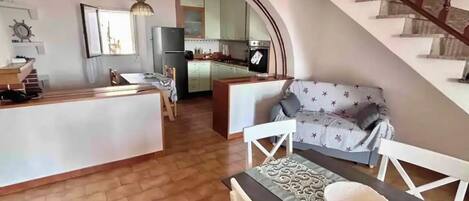 TV connectée, cheminée