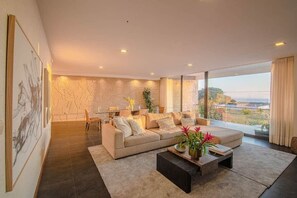 TV, fireplace, offices - Portugal Active Sunset Beach Lodge | Heated Pool (Viana do Castelo)