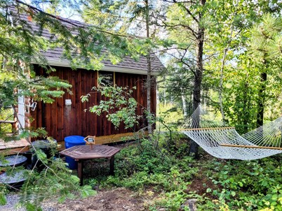 Site 15 Trapper Glamping Bunkie Small Urban Farm