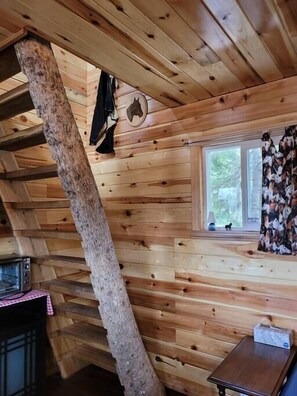 Interior - Site17-18 Glamping Bunkie & Tent-Small Urban Farm (Kenora)