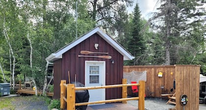 Site 11 'Fisher' Glamping Bunkie-urban farm resort