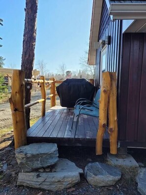 Property grounds - Site 03 Hunter Glamping Bunkie on Small Urban Farm (Kenora)