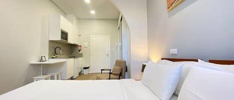 1 Schlafzimmer, BĂŒgeleisen/BĂŒgelbrett, Reisekinderbett, WLAN