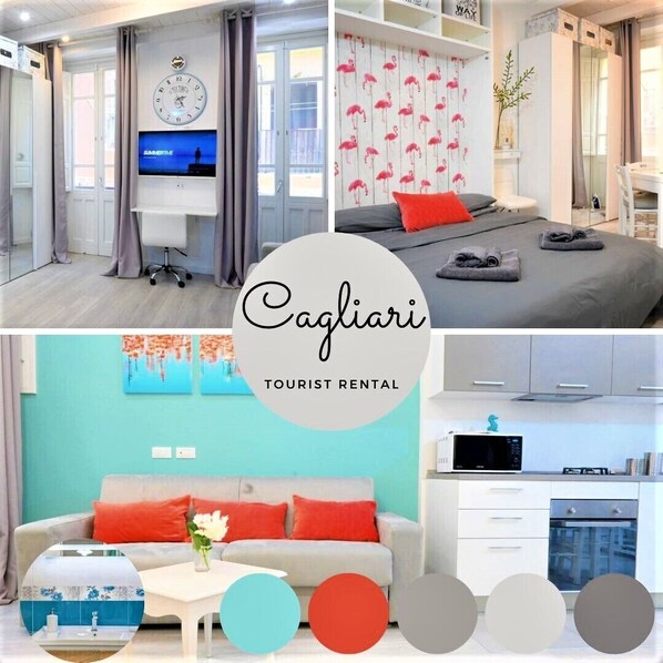 Interior - Flamingo New apartment in historic center (Cagliari)