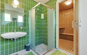 Shower, hair dryer